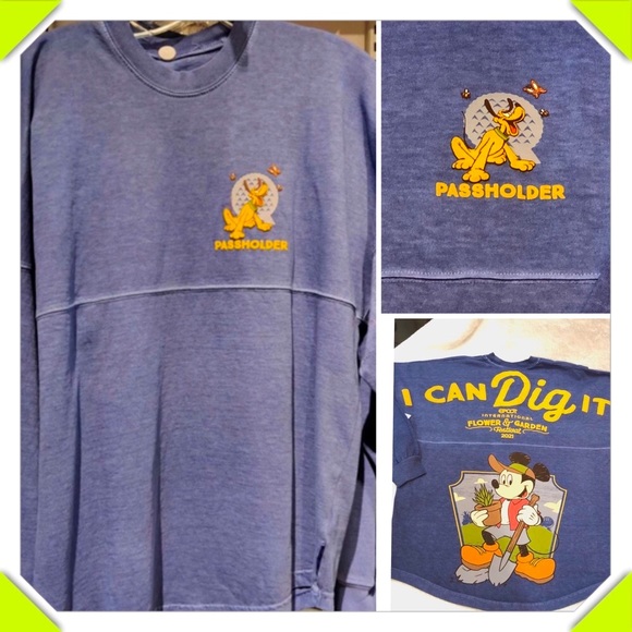 Disney Epcot Flower & Garden Passholder Jersey - Picture 1 of 10